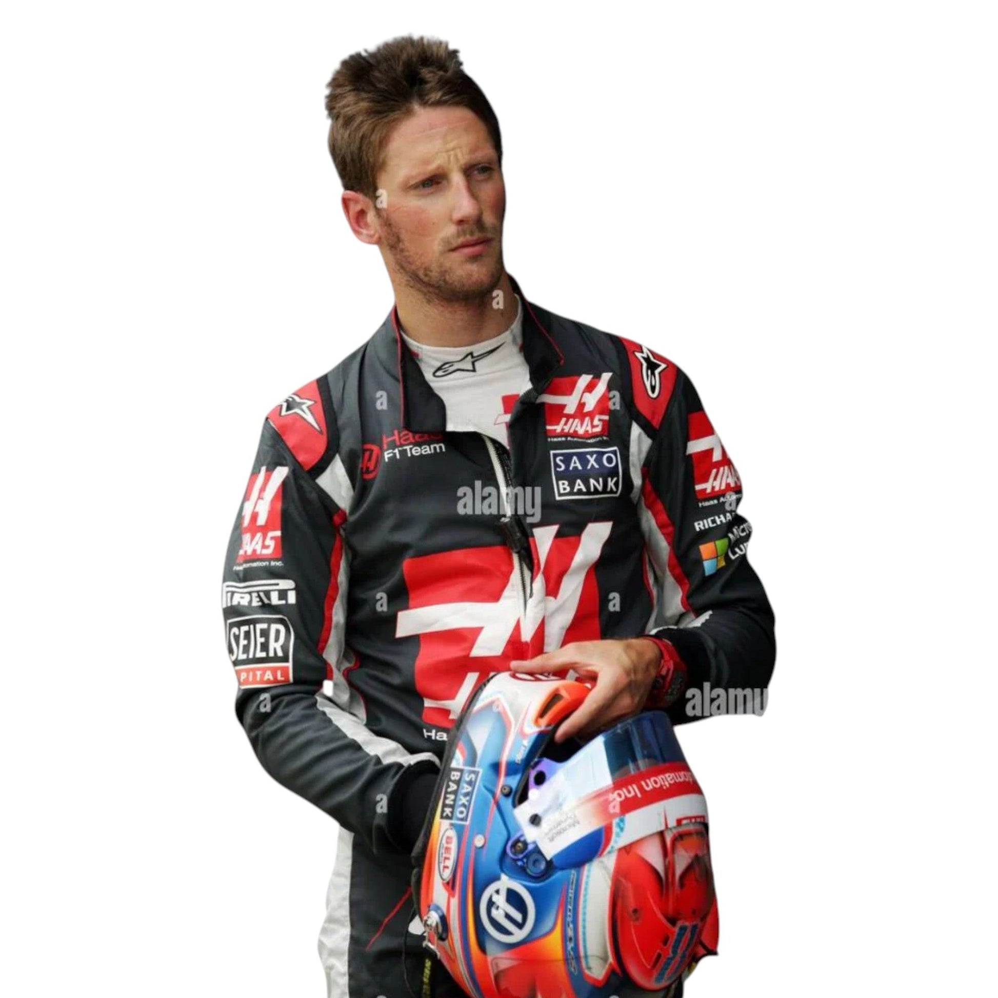 Romain Grosjean 2016 Haas F1 Race Suit - Averon Racewears image 2