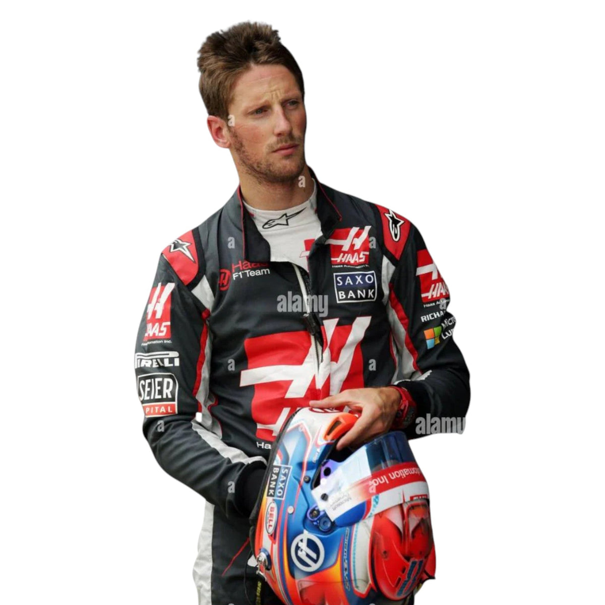 Romain Grosjean 2016 Haas F1 Race Suit - Averon Racewears image 2