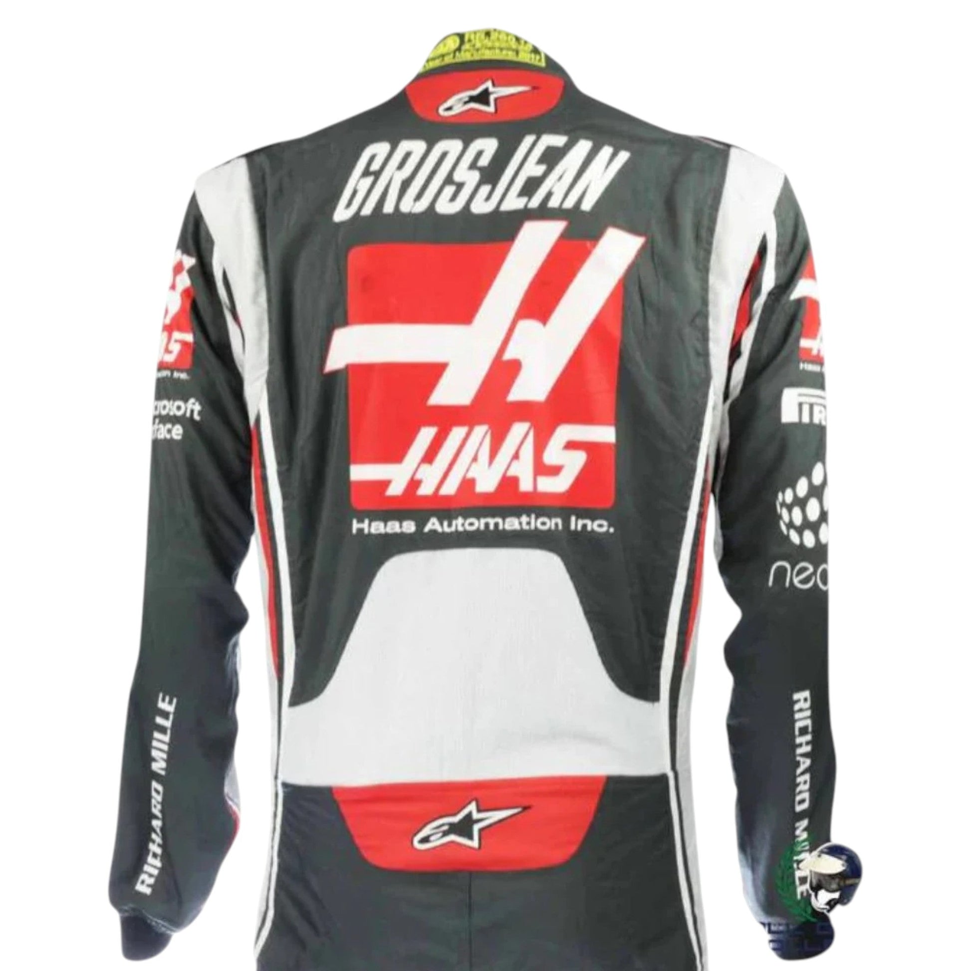 Romain Grosjean 2017 Haas F1 Race Suit - Averon Racewears image 3