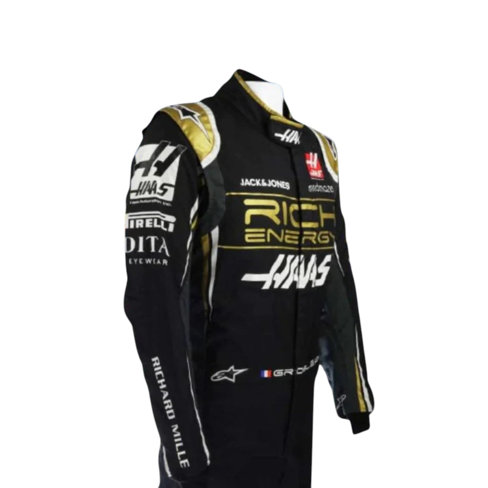 Romain Grosjean 2019 Haas F1 Race Suit - Averon Racewears image 4