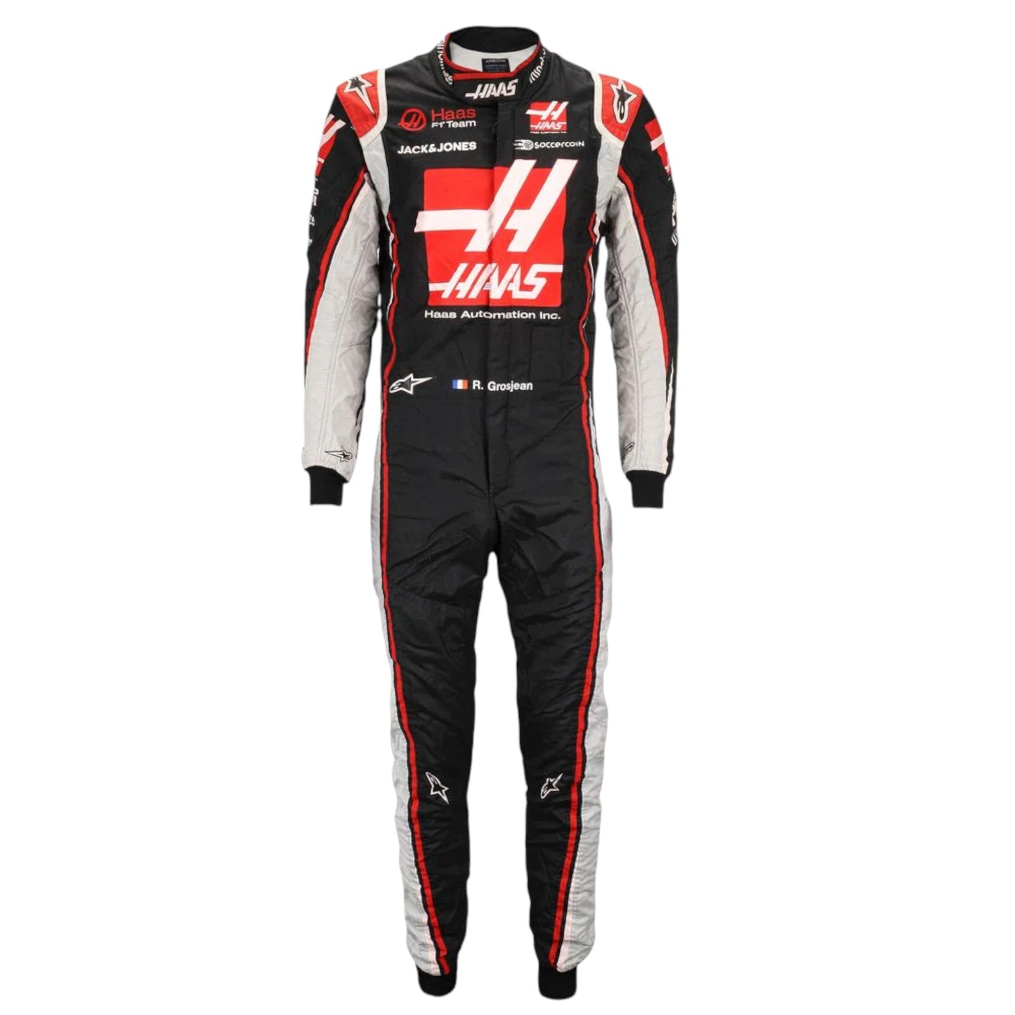 Romain Grosjean 2020 Haas F1 Race Suit - Averon Racewears image 1