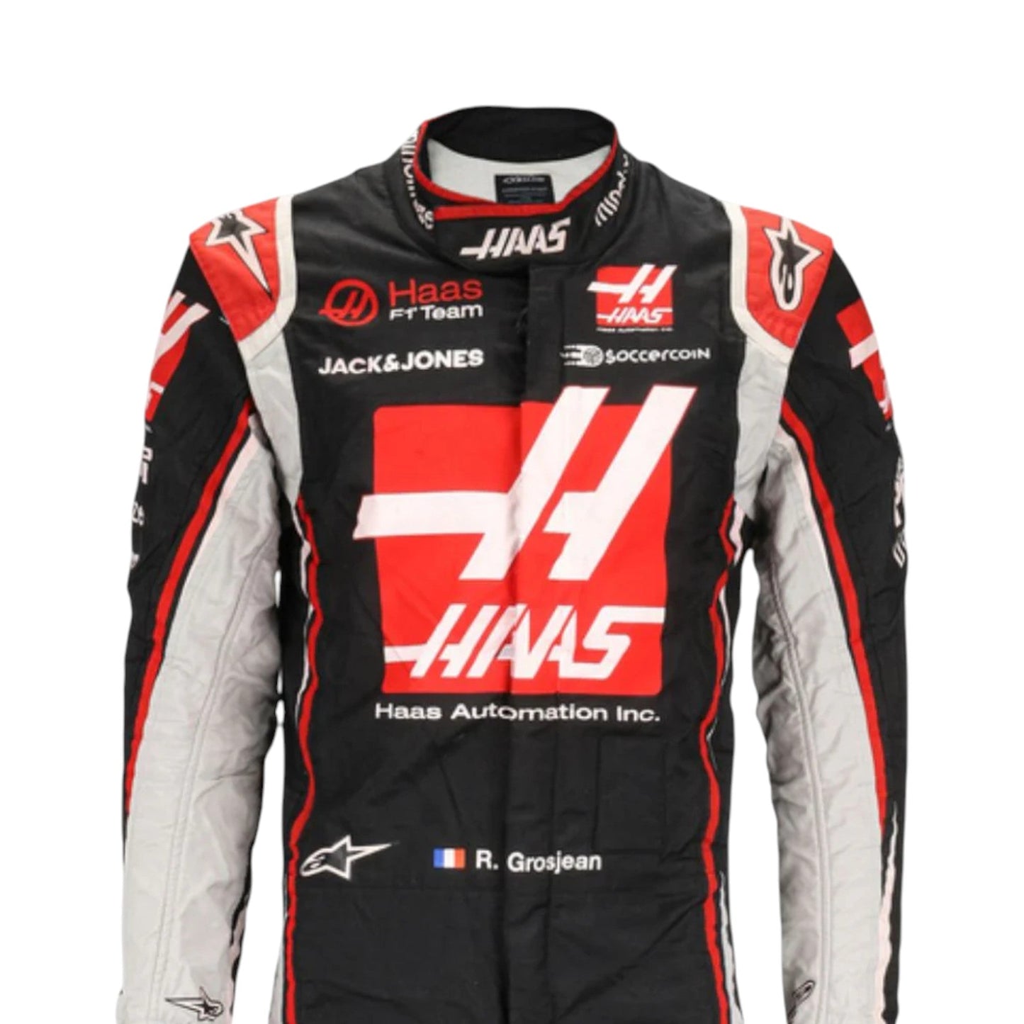 Romain Grosjean 2020 Haas F1 Race Suit - Averon Racewears image 3