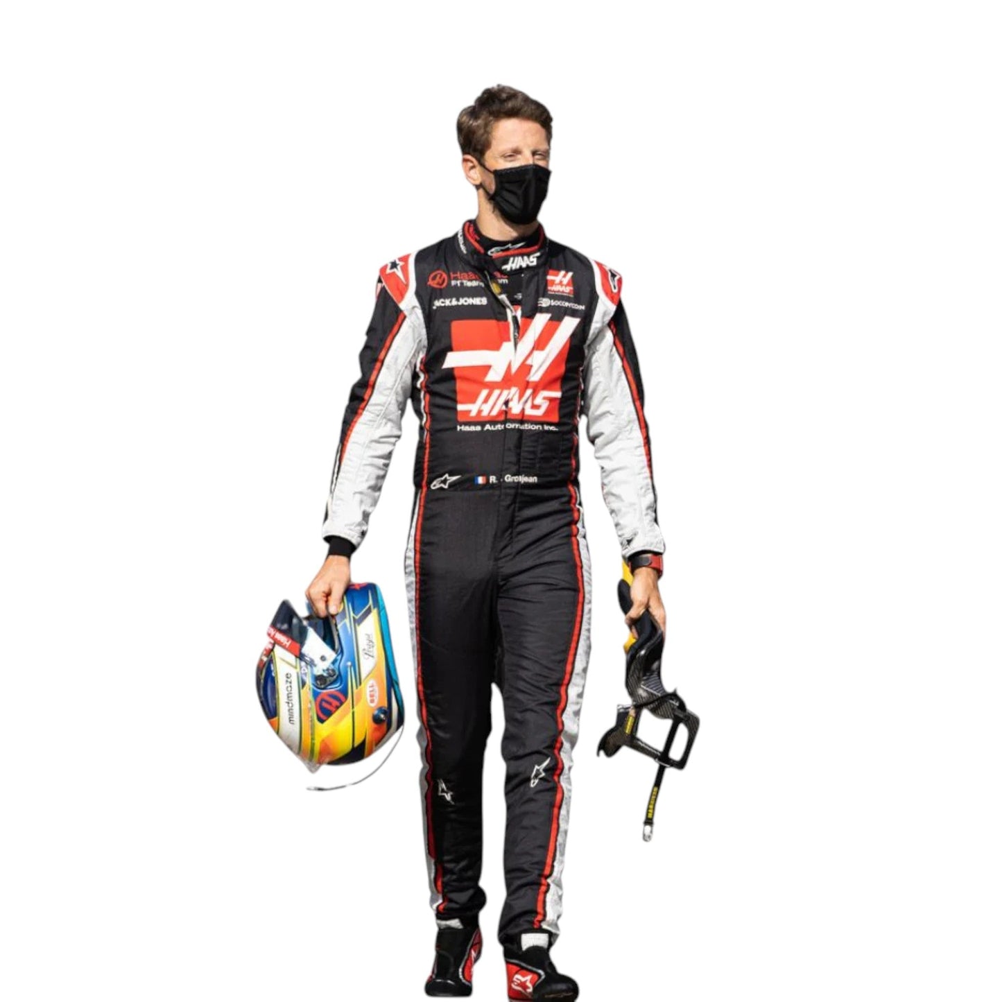 Romain Grosjean 2020 Haas F1 Race Suit - Averon Racewears image 4
