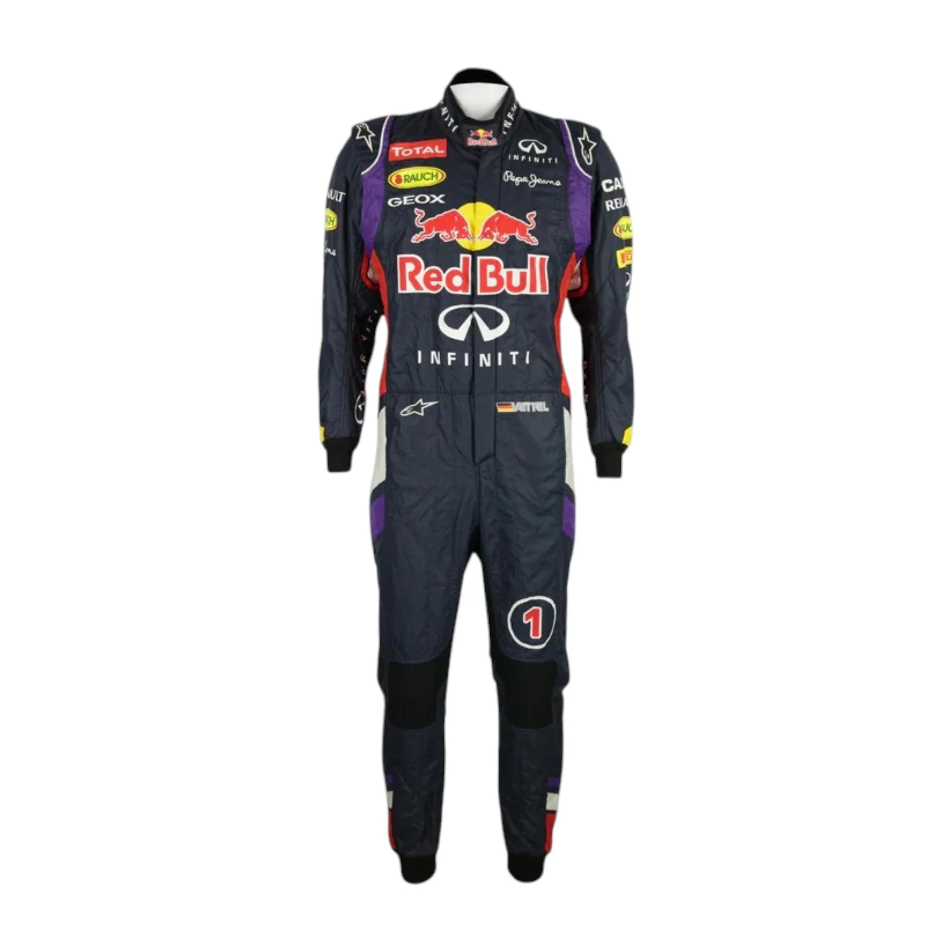 Sebastian Vettel 2014 Red Bull F1 Racing Suit - Averon Racewears image 2