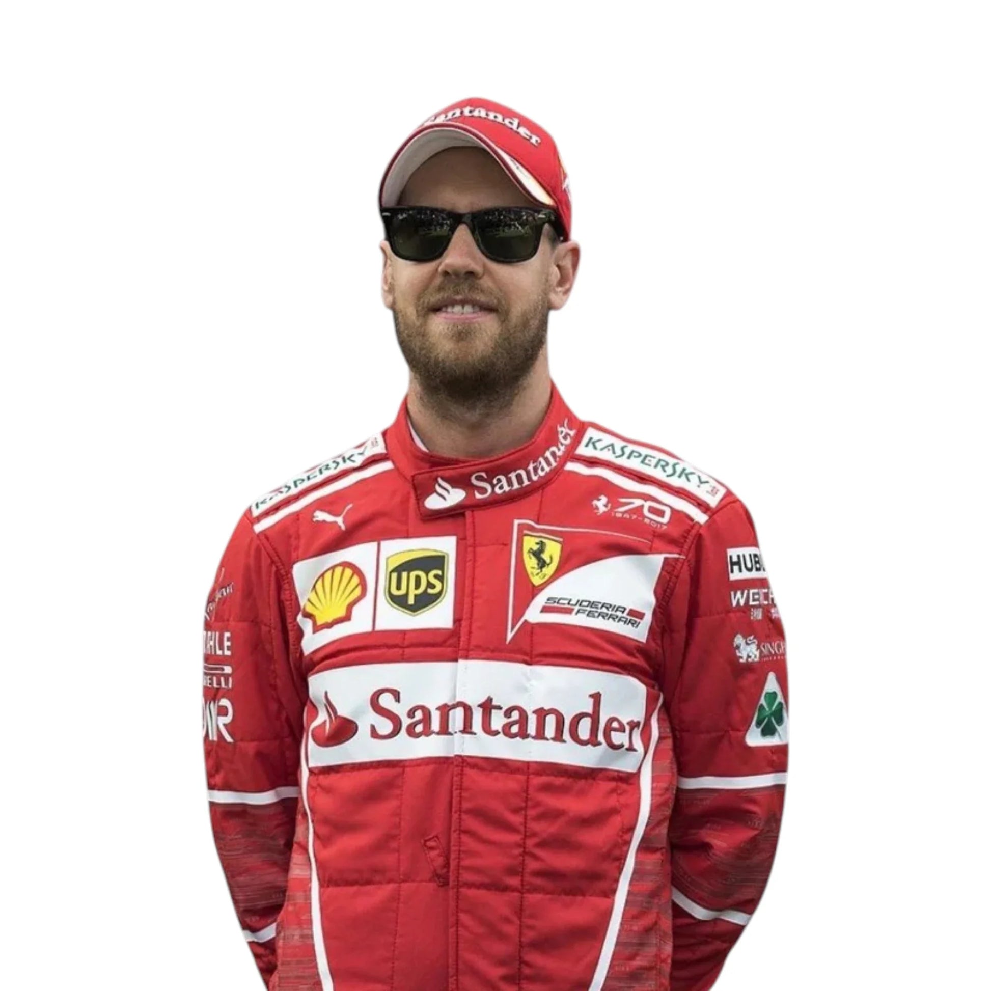 Sebastian Vettel 2017 Ferrari F1 Racing Suit - Averon Racewears image 4