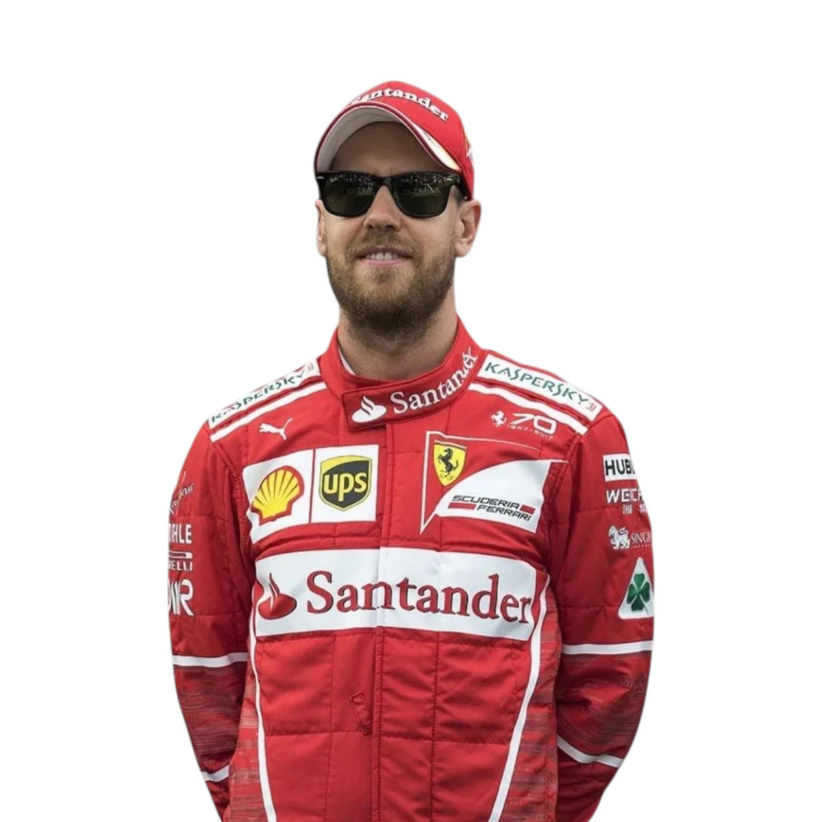 Sebastian Vettel 2017 Ferrari F1 Racing Suit - Averon Racewears image 4