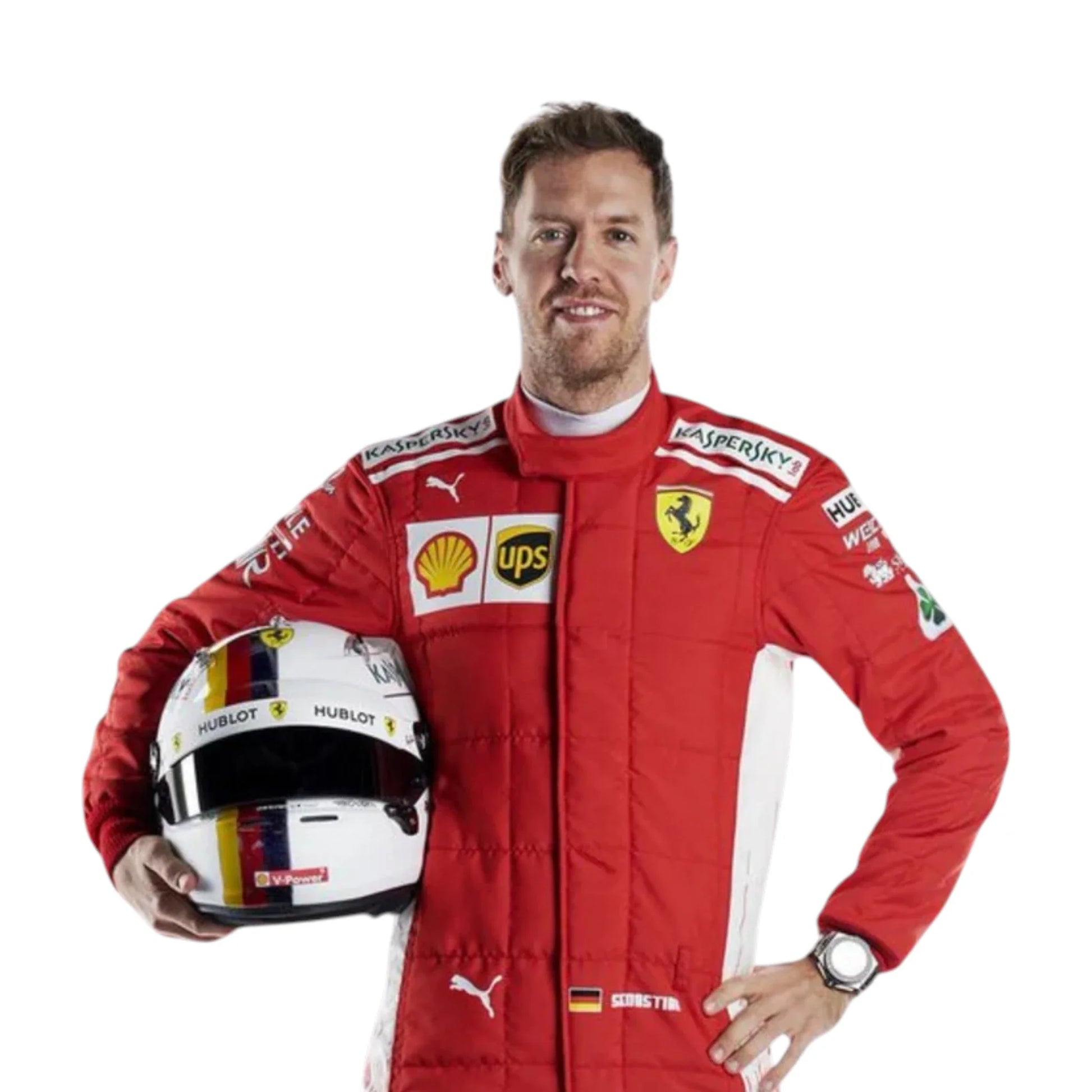Sebastian Vettel 2018 Ferrari F1 Racing Suit - Averon Racewears image 6