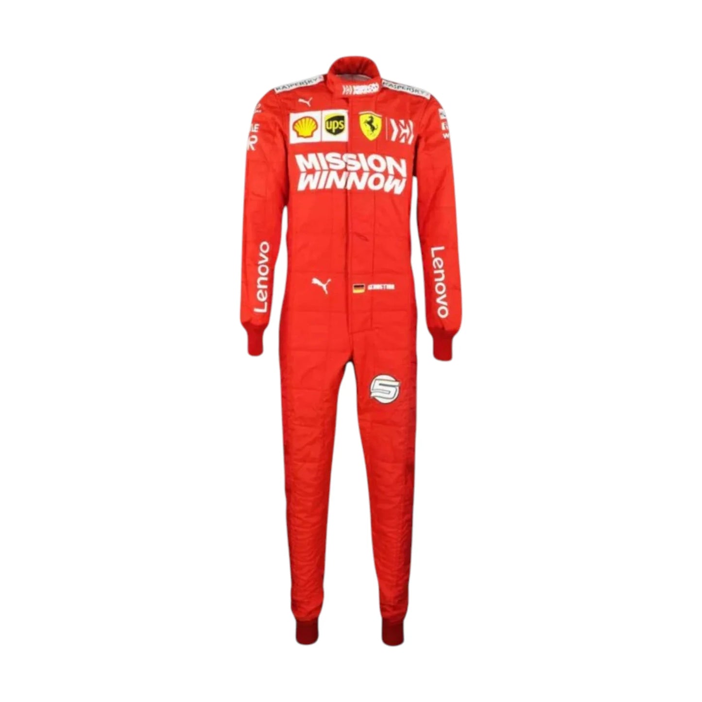 Sebastian Vettel 2019 Ferrari F1 Racing Suit - Averon Racewears image 2