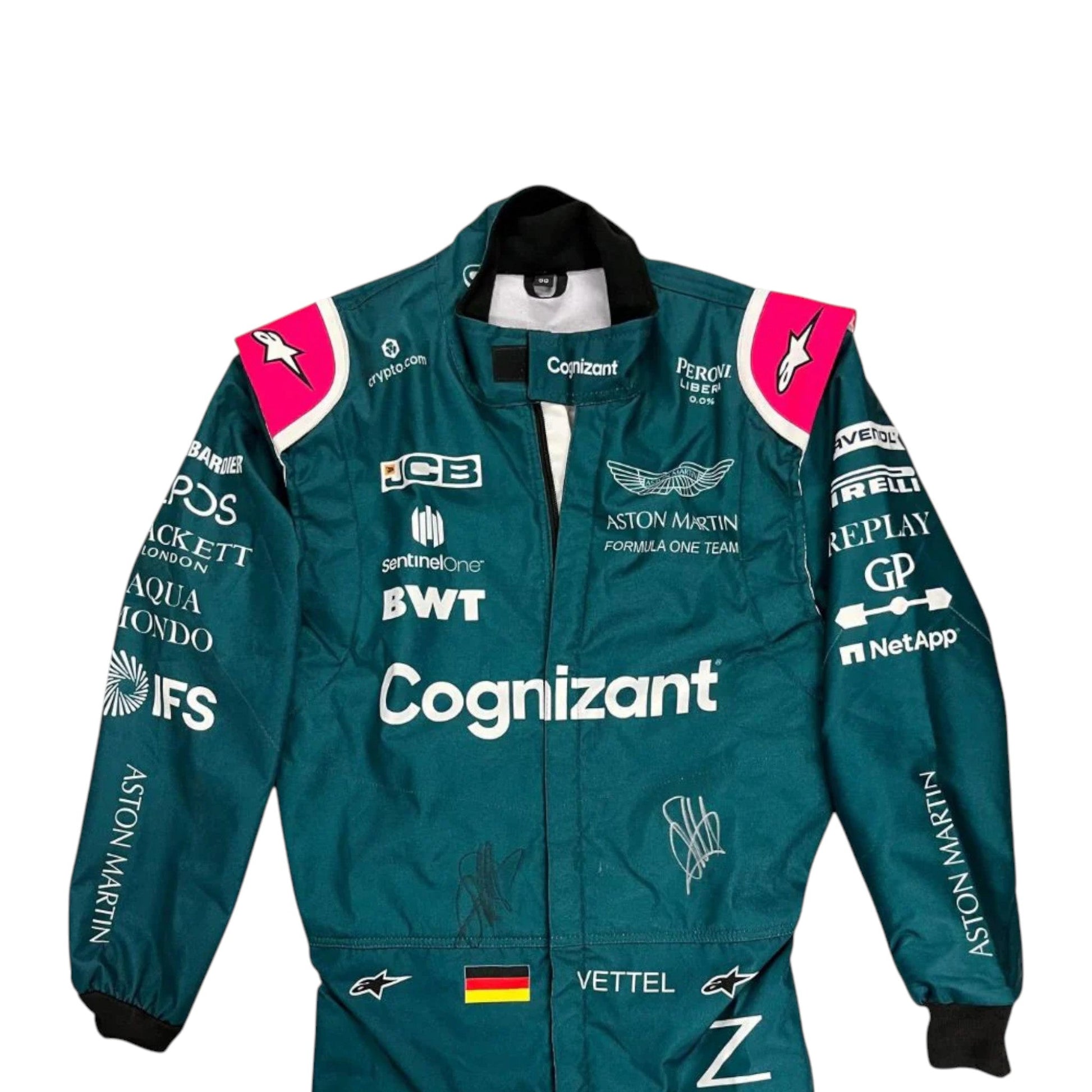 Sebastian Vettel 2021 Aston Martin F1 Race Suit - Averon Racewears image 3