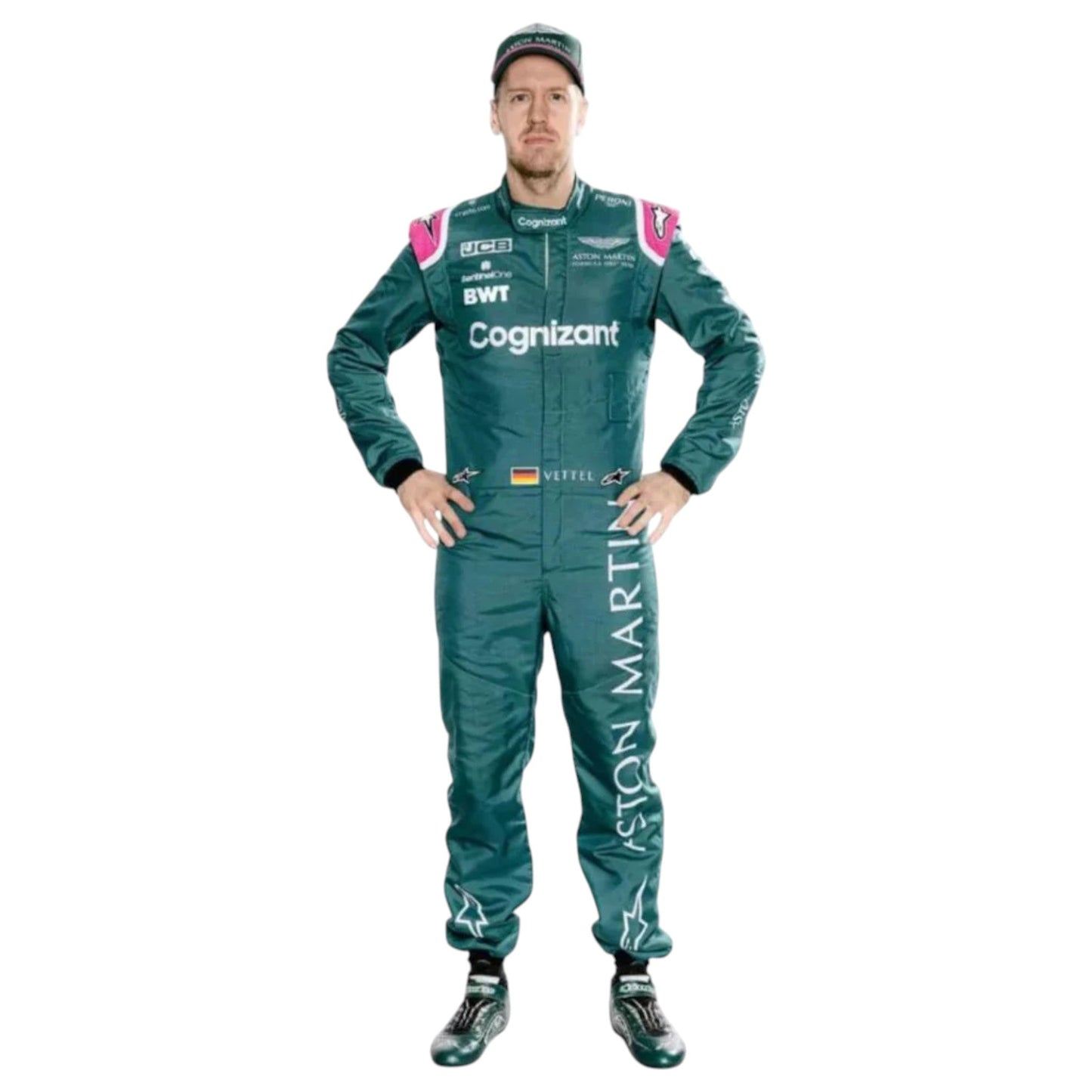 Sebastian Vettel 2021 Aston Martin F1 Race Suit - Averon Racewears image 1