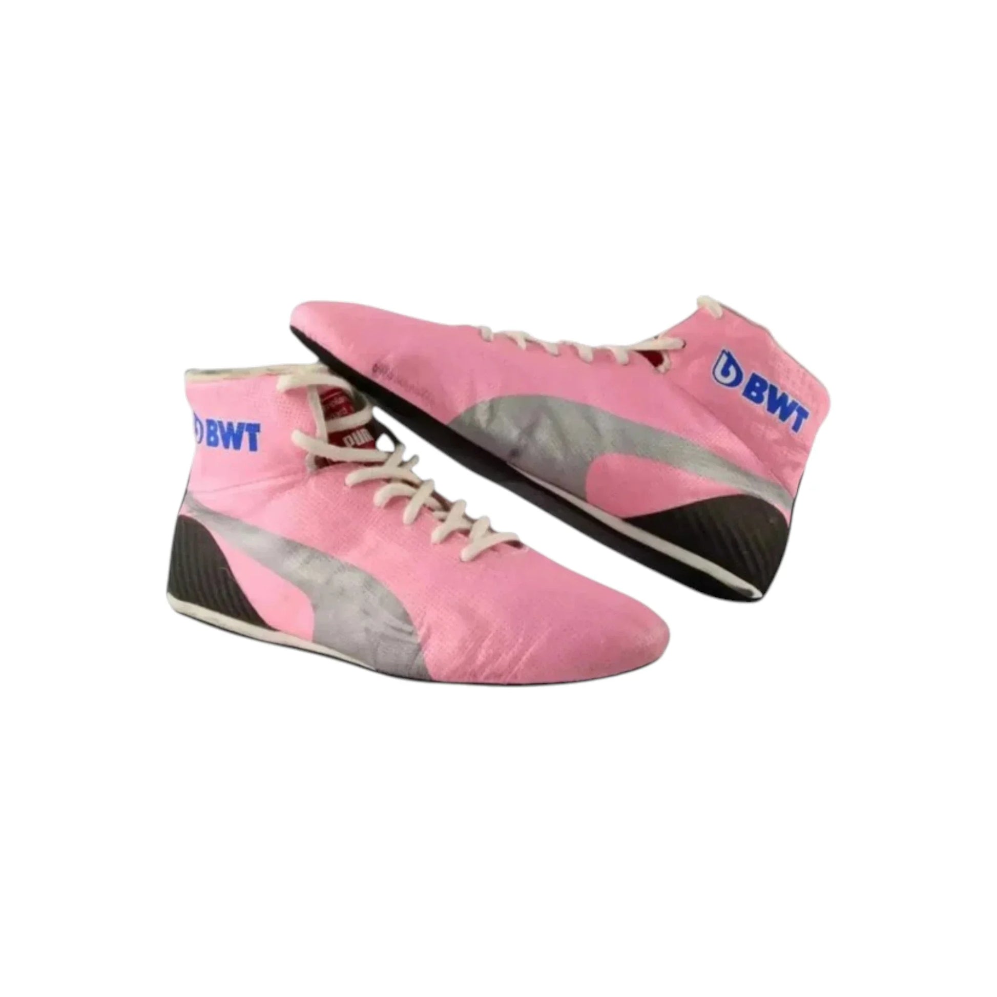 Sergio Perez 2019 Racing Point F1 Racing Shoes - Averon Racewears image 4