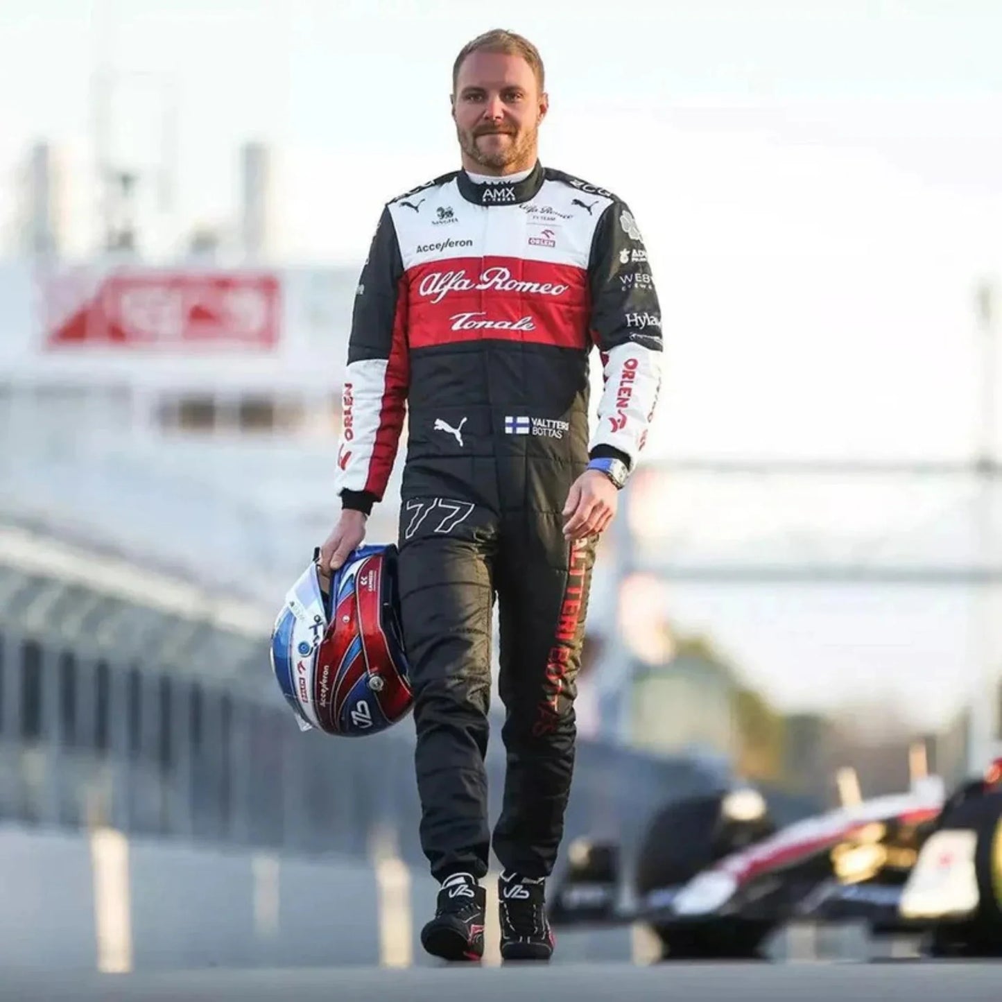 Valtteri Bottas 2022 Alfa Romeo F1 Racing Shoes - Averon Racewears image 3
