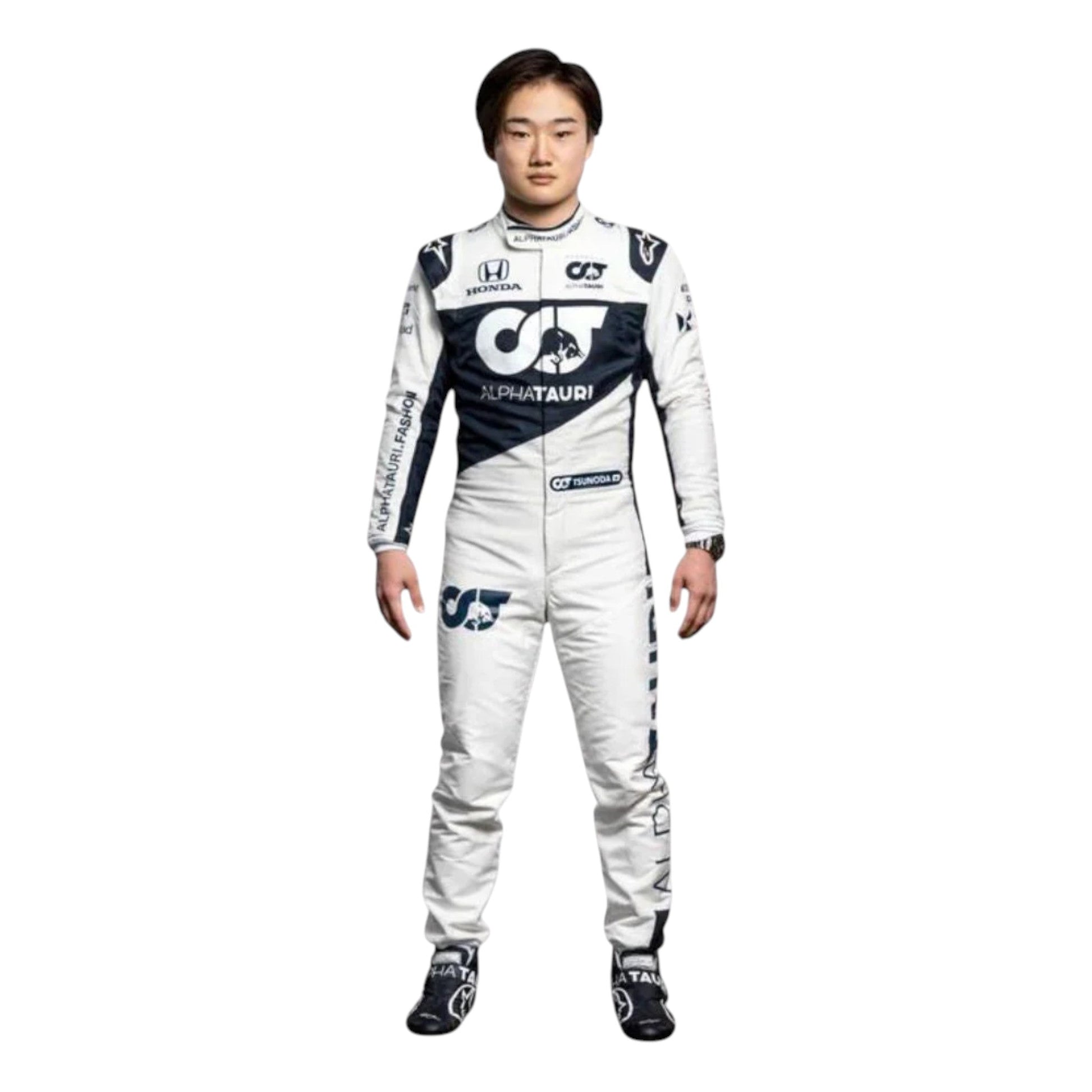 Yuki Tsunoda 2021 AlphaTauri F1 Race Suit - Averon Racewears image 1