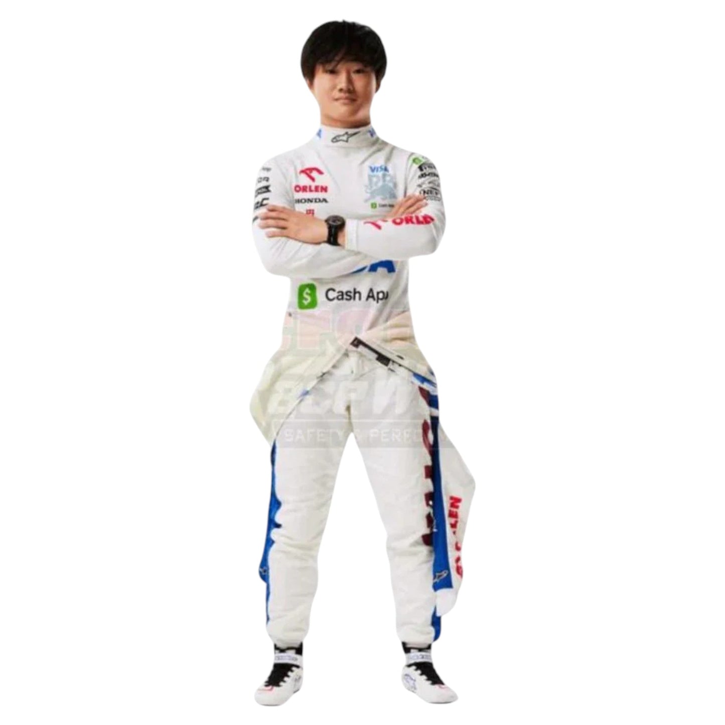 Yuki Tsunoda 2024 AlphaTauri F1 Race Suit - Averon Racewears image 4