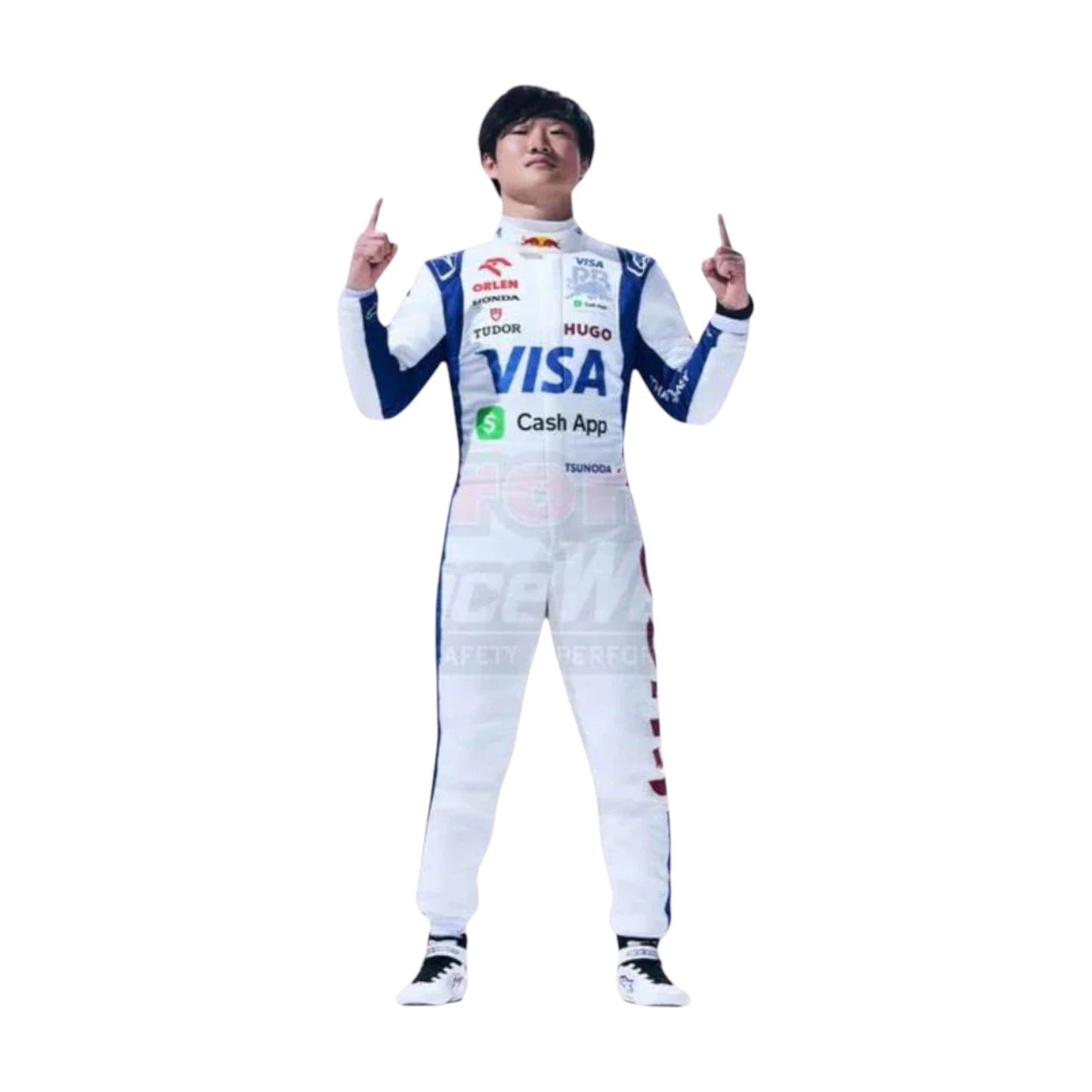 Yuki Tsunoda 2024 AlphaTauri F1 Race Suit - Averon Racewears image 2