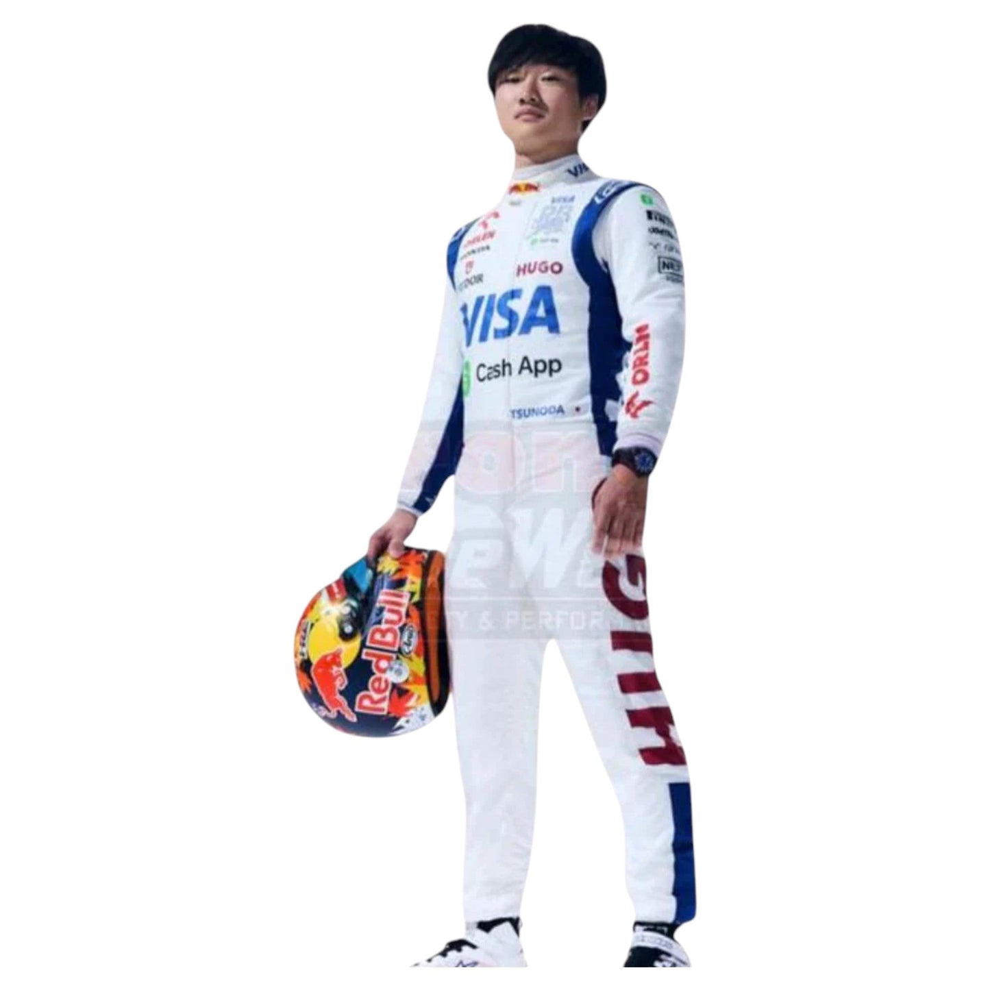 Yuki Tsunoda 2024 AlphaTauri F1 Race Suit - Averon Racewears image 3