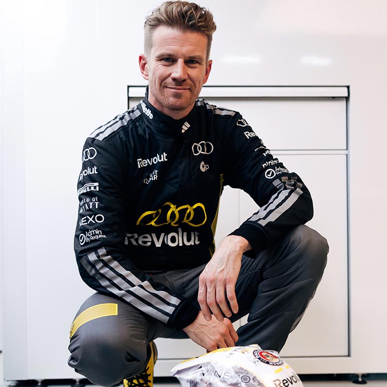 Audi Nico Hülkenberg Monaco GP 2026 Racing Suit Replica | AVERON Racewear