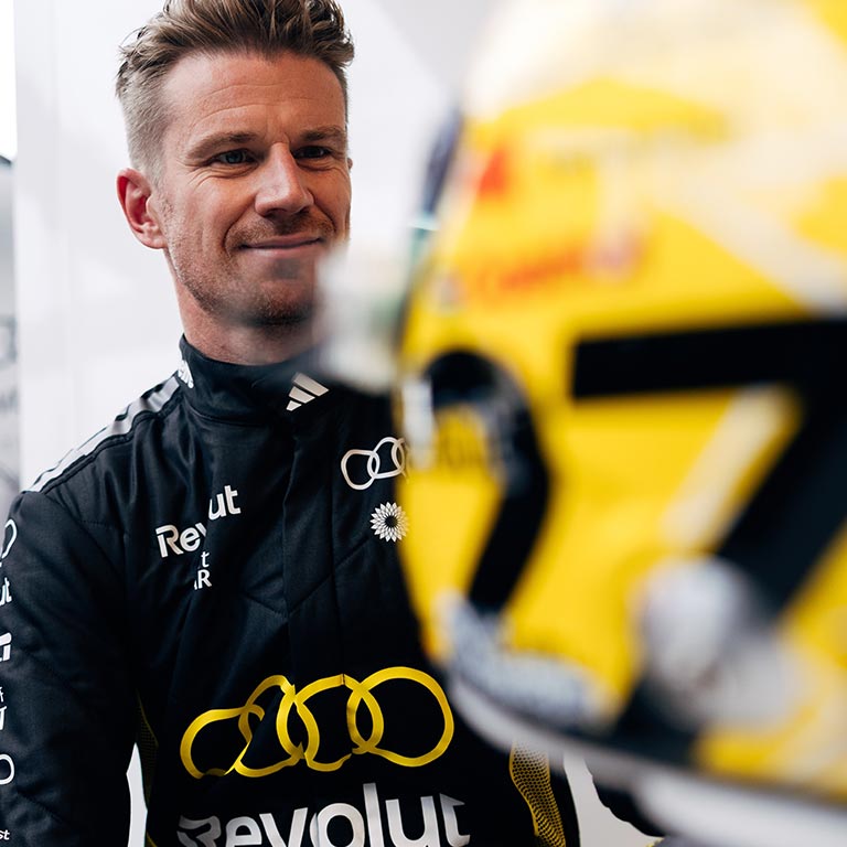 Audi Nico Hülkenberg Monaco GP 2026 Racing Suit Replica | AVERON Racewear
