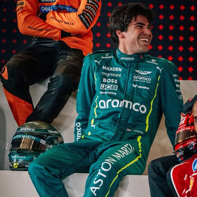 2025 ASTON MARTIN LANCE STROLL F1 Race Suit REPLICA by Averon Racewear - product view 2