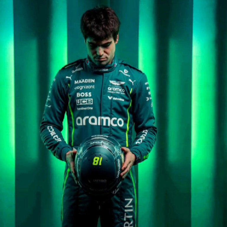2025 ASTON MARTIN LANCE STROLL F1 Race Suit REPLICA by Averon Racewear - product view 3