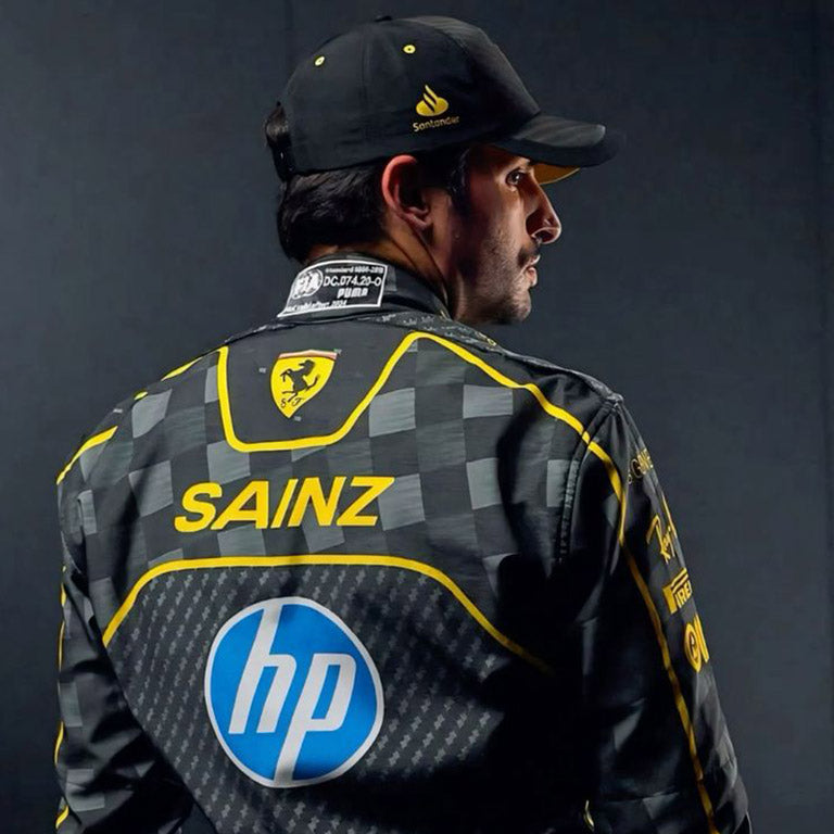 2025 CARLOS SAINZ Formula1 Race Suit REPLICA by Averon Racewear - product view 2