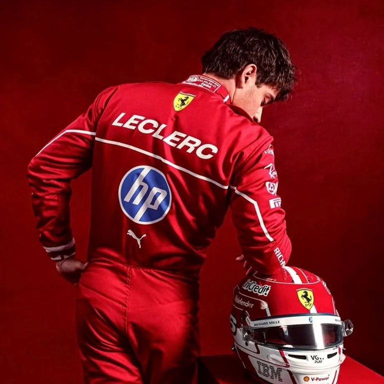2025 Charles Leclerc Ferrari F1 Replica Race Suit by Averon Racewear - product view 1