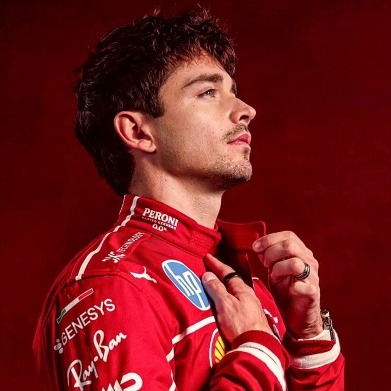 2025 Charles Leclerc Ferrari F1 Replica Race Suit by Averon Racewear - product view 2