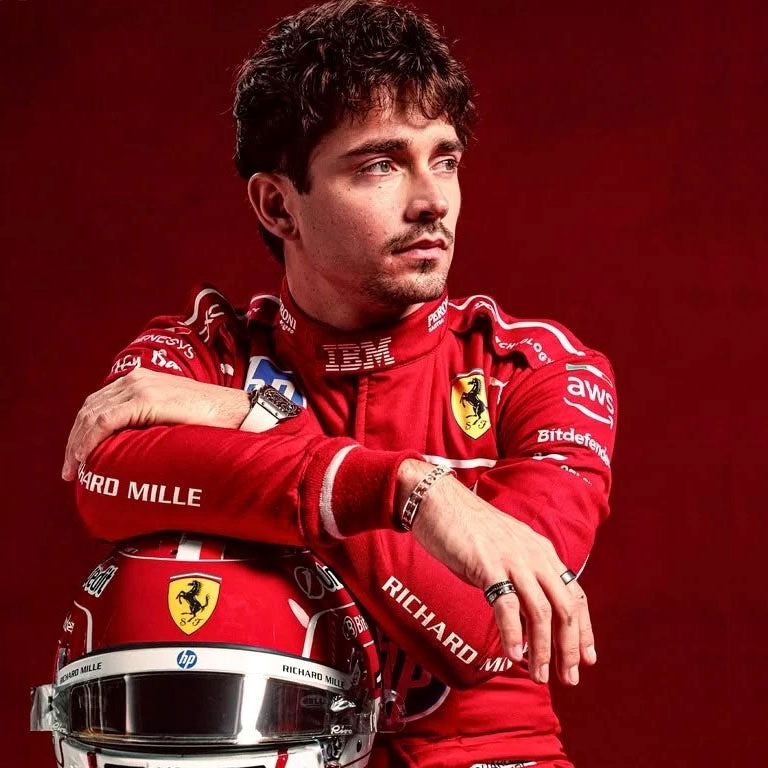 2025 Charles Leclerc Ferrari F1 Replica Race Suit by Averon Racewear - product view 3