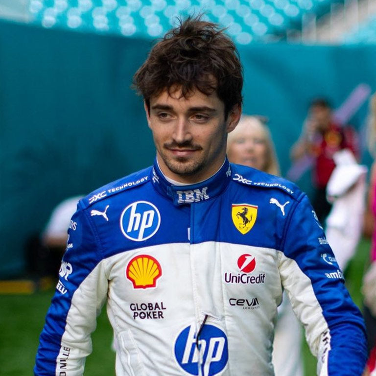 2025 FERRARI CHARLES LECLERC MIAMI GP Replica Suit by Averon Racewear - product view 1