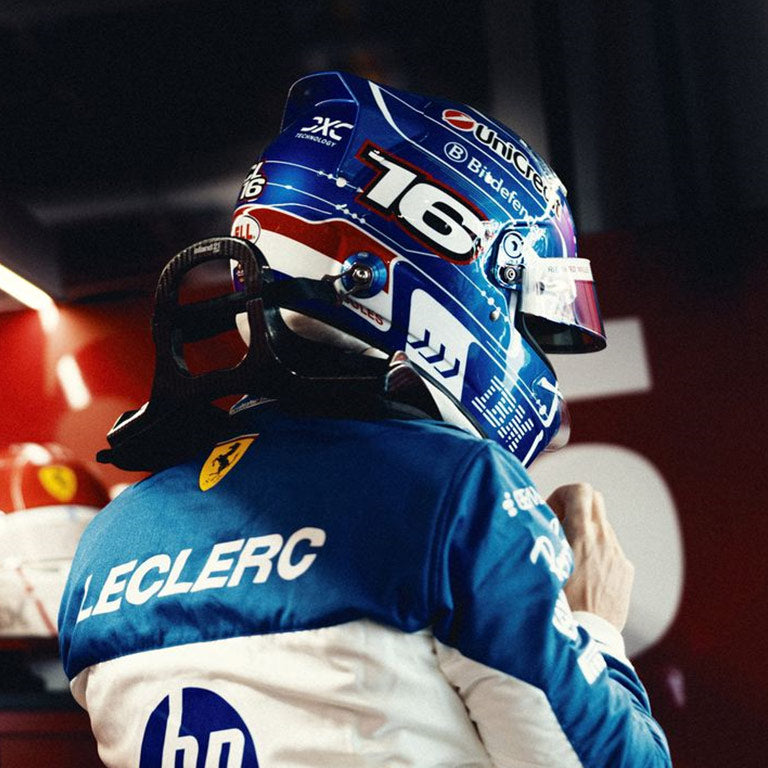 2025 FERRARI CHARLES LECLERC MIAMI GP Replica Suit by Averon Racewear - product view 3