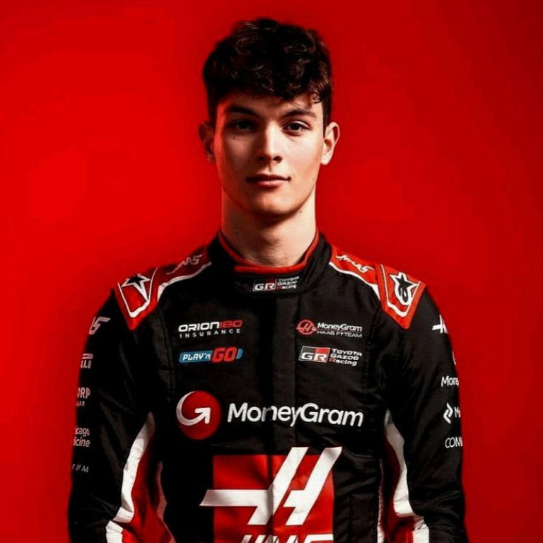 2025 HAAS OLIVER BEARMAN F1 RACE SUIT REPLICA by Averon Racewear - product view 1