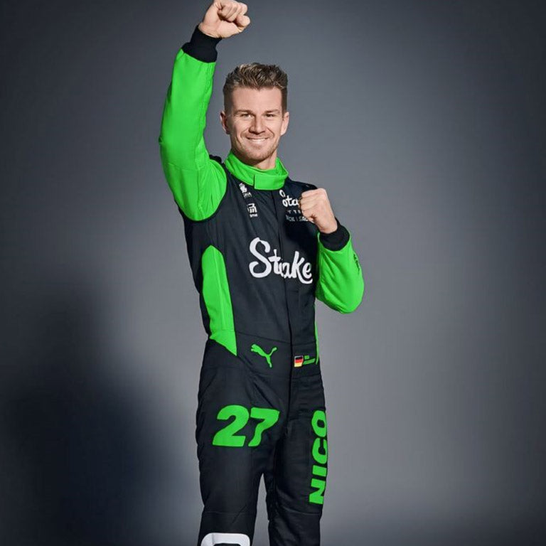 2025 KICK SAUBER NICO HULKENBERG F1 RACE SUIT REPLICA by Averon Racewear - product view 1
