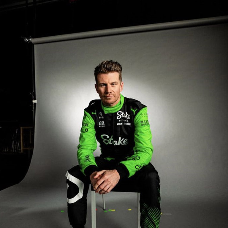 2025 KICK SAUBER NICO HULKENBERG F1 RACE SUIT REPLICA by Averon Racewear - product view 3