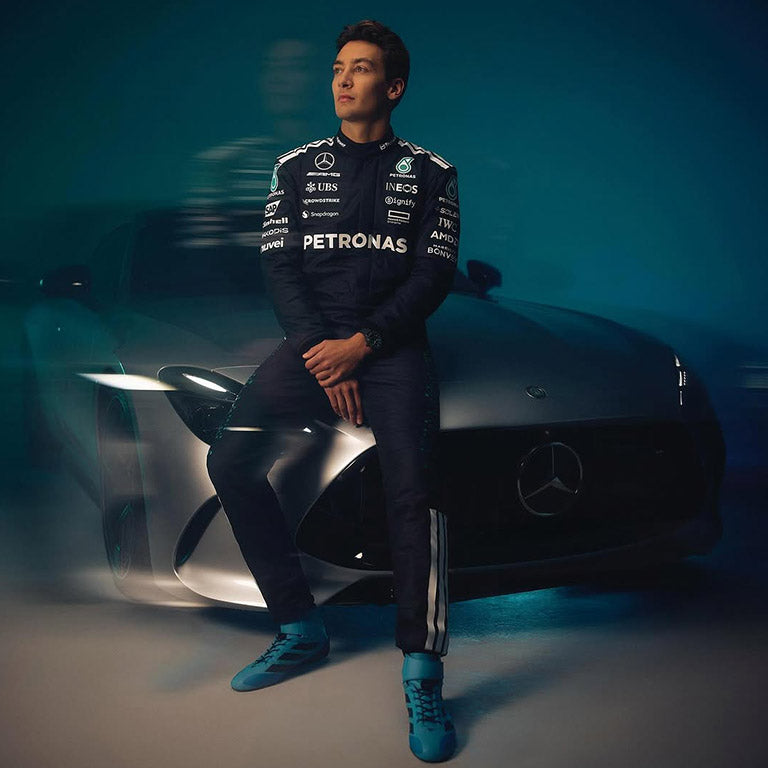 2025 MERCEDES GEORGE RUSSELL F1 RACE SUIT REPLICA by Averon Racewear - product view 2