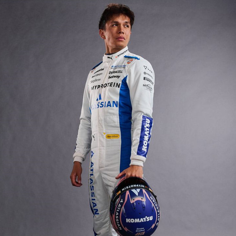 2025 WILLIAMS ALEXANDER ALBON F1 Race Suit REPLICA by Averon Racewear - product view 2