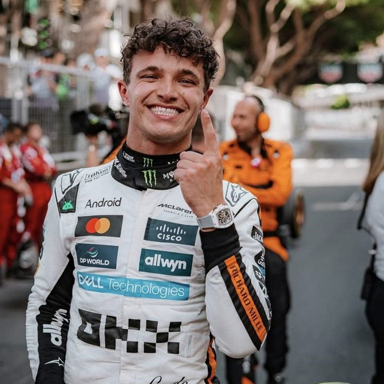 MCLAREN 2025 LANDO NORRIS 2025 MONACO GP RACE SUIT by Averon Racewear - product view 1