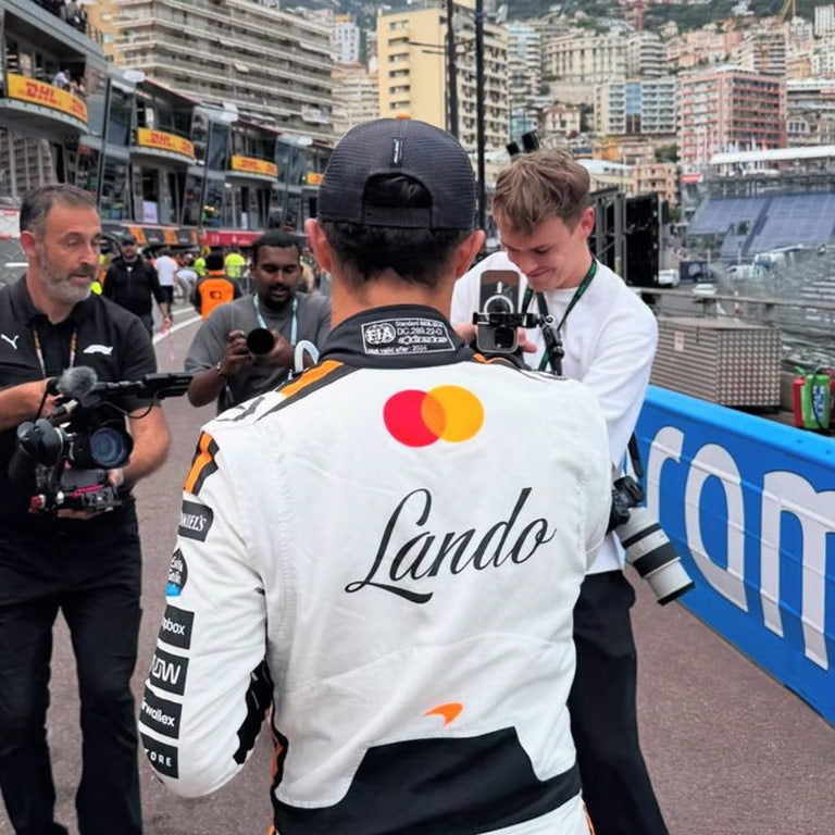 MCLAREN 2025 LANDO NORRIS 2025 MONACO GP RACE SUIT by Averon Racewear - product view 4