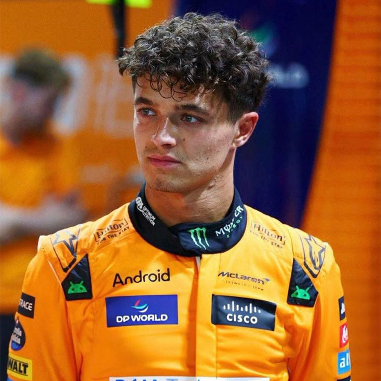 MCLAREN LANDO NORRIS 2024 SINGAPORE GP RACE SUIT by Averon Racewear - product view 1