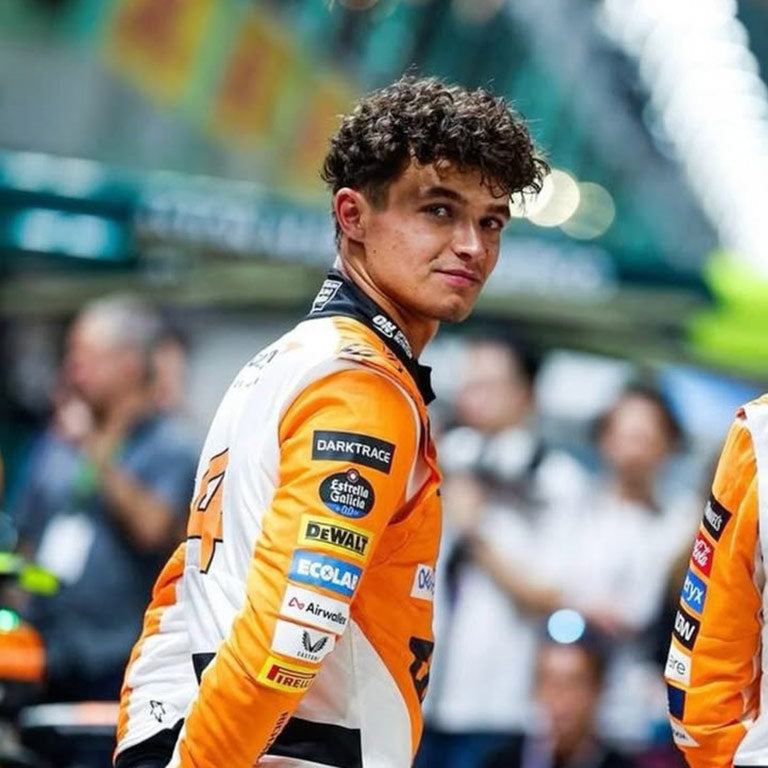 MCLAREN LANDO NORRIS 2024 SINGAPORE GP RACE SUIT by Averon Racewear - product view 6
