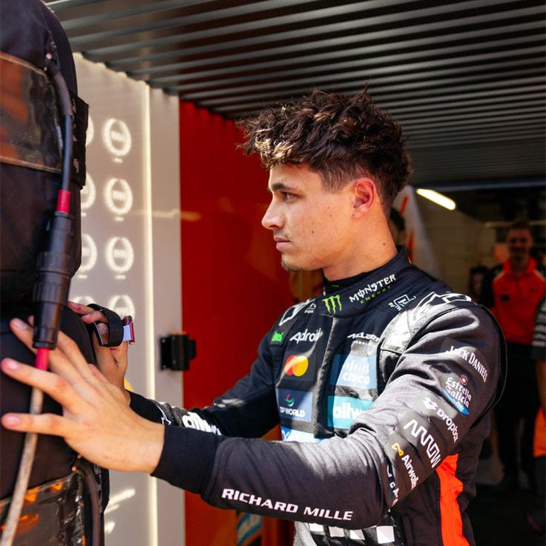 MCLAREN LANDO NORRIS 2025 BRITISH GP RACE SUIT by Averon Racewear - product view 1