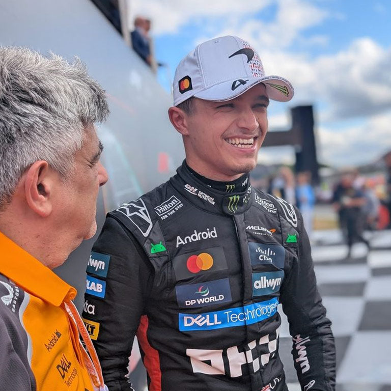 MCLAREN LANDO NORRIS 2025 BRITISH GP RACE SUIT by Averon Racewear - product view 3