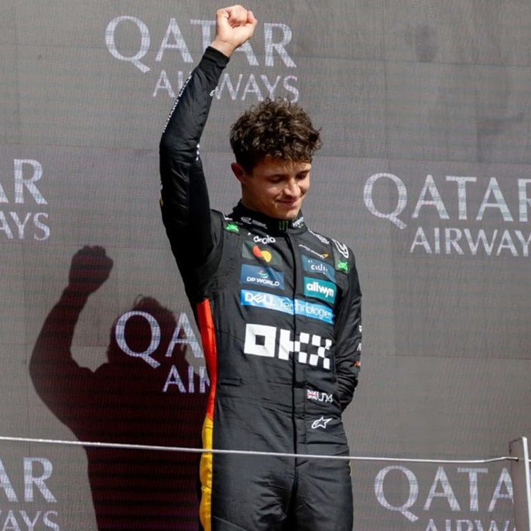 MCLAREN LANDO NORRIS 2025 BRITISH GP RACE SUIT by Averon Racewear - product view 4