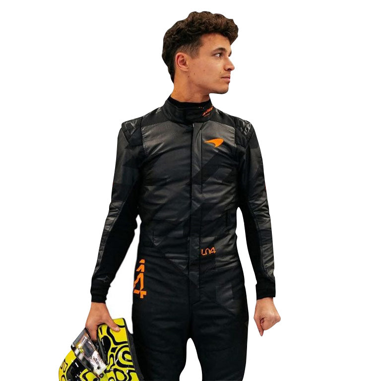 MCLAREN LANDO NORRIS 2025 STEALTH RACE SUIT by Averon Racewear - product view 1