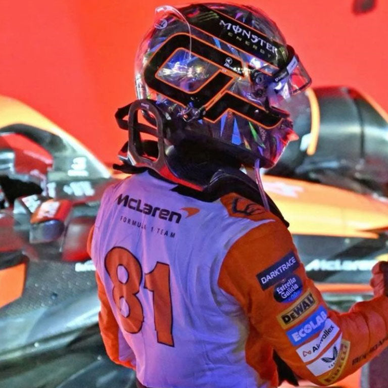 MCLAREN OSCAR PIASTRI 2024 SINGAPORE GP RACE SUIT by Averon Racewear - product view 2
