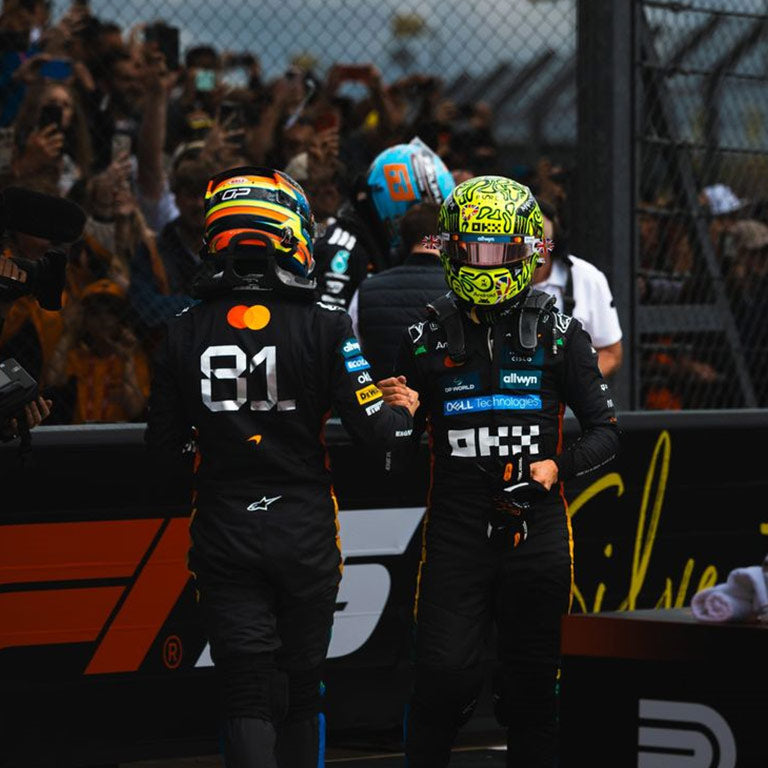 MCLAREN OSCAR PIASTRI BRITISH GP RACE SUIT by Averon Racewear - product view 1