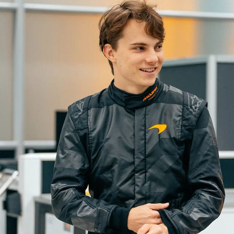 MCLAREN OSCAR PIASTRI STEALTH RACE SUIT by Averon Racewear - product view 1