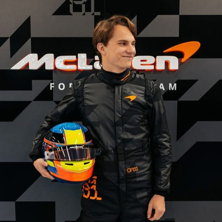MCLAREN OSCAR PIASTRI STEALTH RACE SUIT by Averon Racewear - product view 2