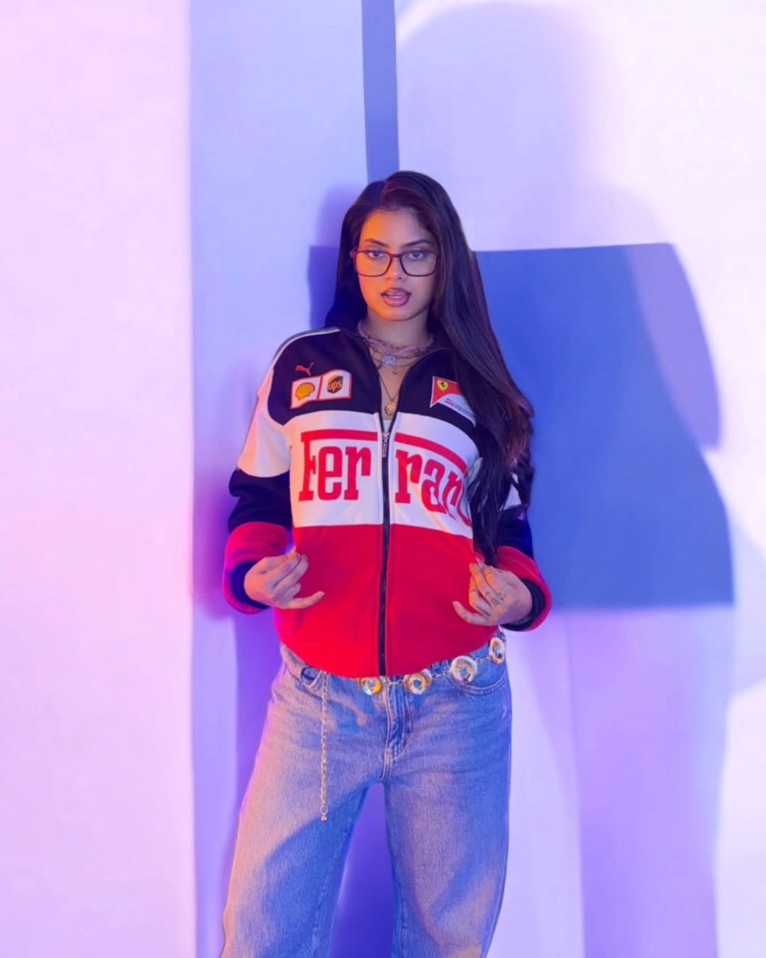 Scuderia Ferrari Printed Racing Jacket - F1 Motorsport Streetwear (Unisex) - Averon Racewear - View 3
