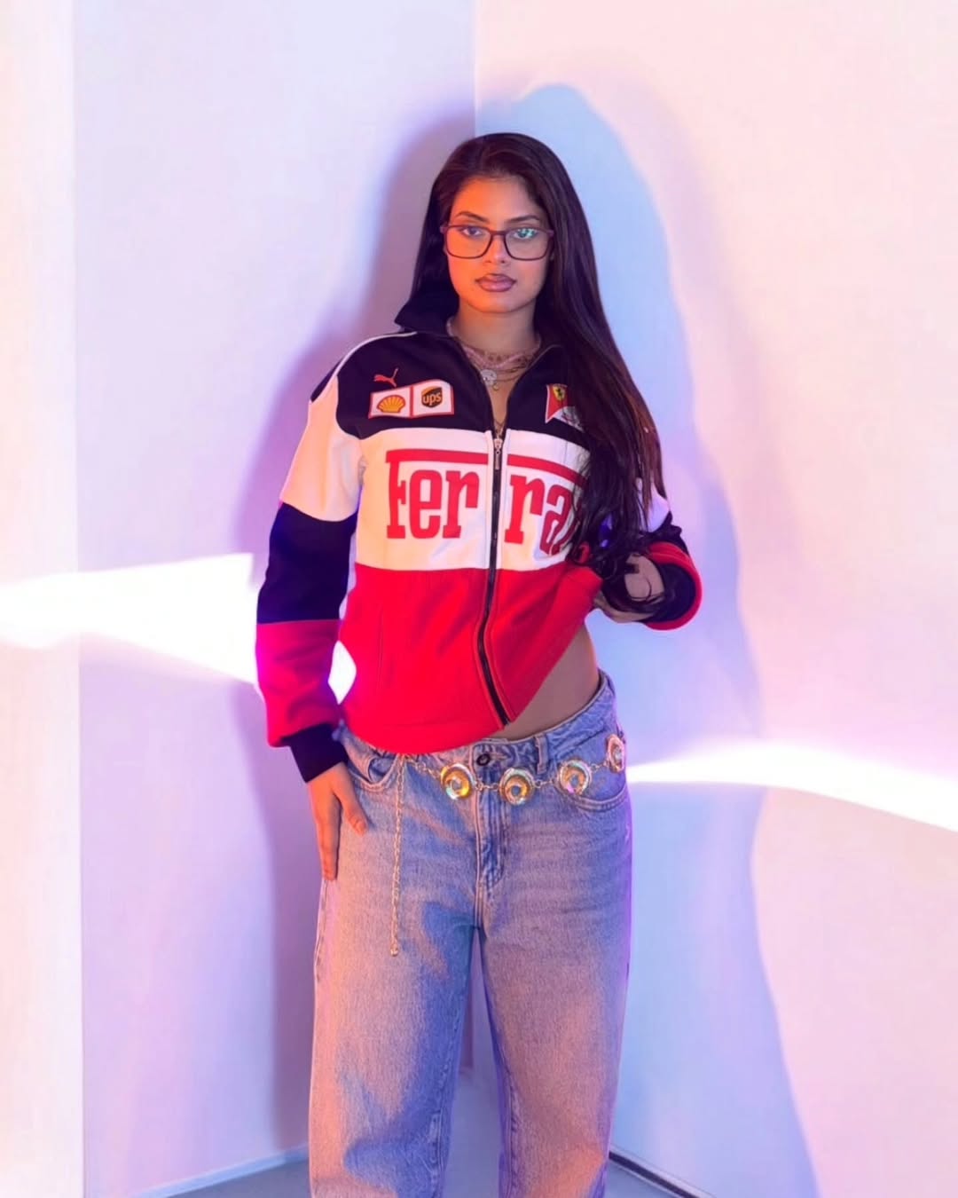Scuderia Ferrari Printed Racing Jacket - F1 Motorsport Streetwear (Unisex) - Averon Racewear - View 4