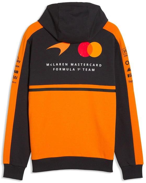 McLaren F1 PUMA Men's 2026 Team Hoodie – Orange | Official Racing Team Style